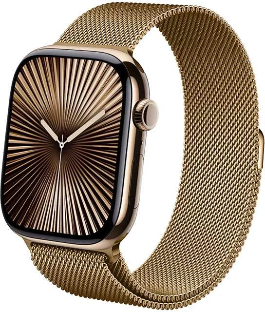 Crong Milano Steel – Nerūdijantis plienas strap for Apple Watch 44/45/46/49 mm (rose auksinis)