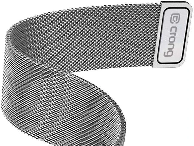 Išmaniojo laikrodžio Apple Watch metalinis dirželis, Sidabrinės spalvos, 42/44/45mm