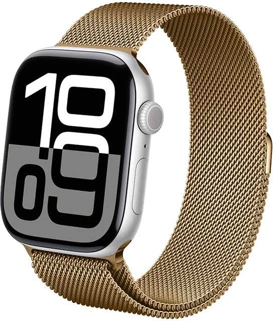 Crong Milano Steel – Nerūdijantis plienas strap for Apple Watch 44/45/46/49 mm (rose auksinis)