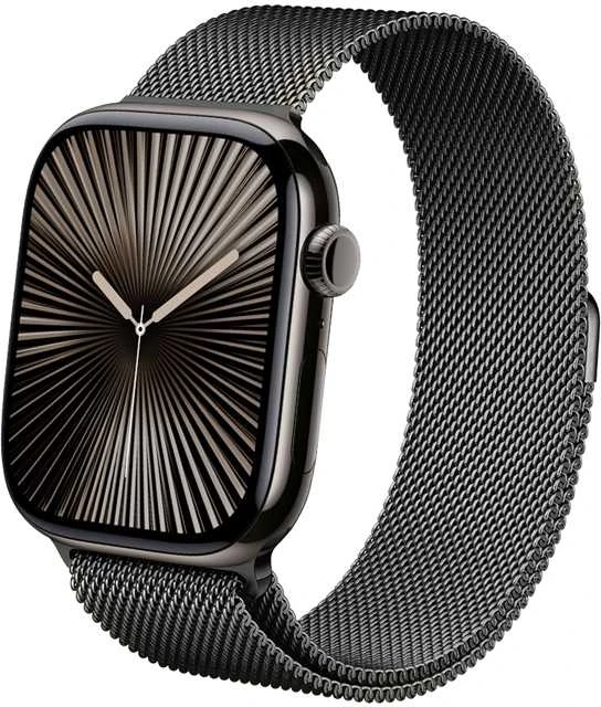 Crong Milano Steel - Stainless Steel apyrankė skirta Apple Watch 38/40/41/42 mm Graphite