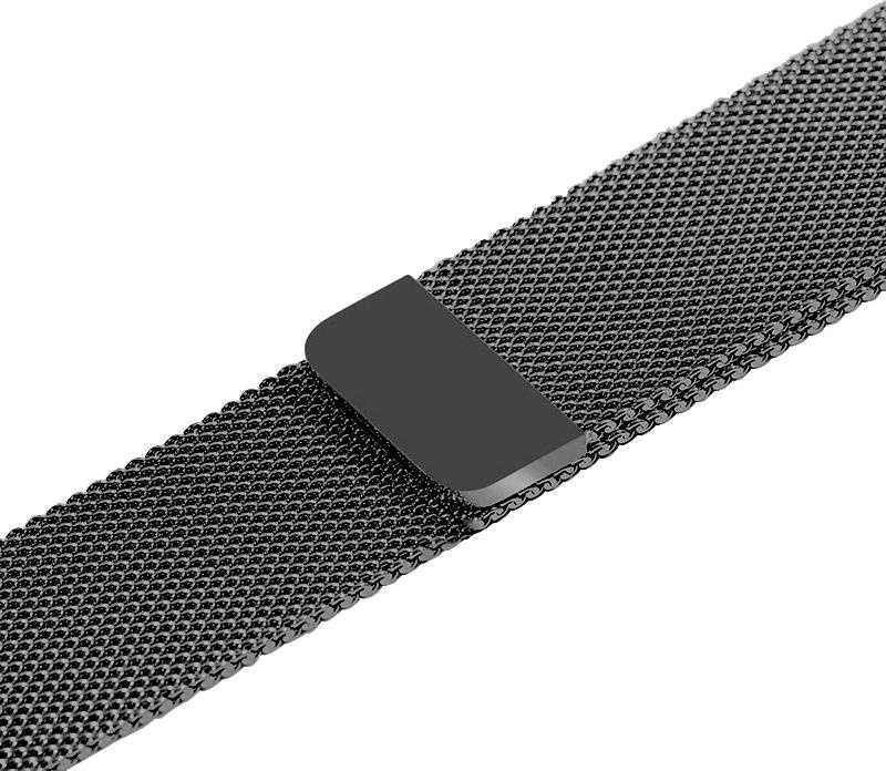 Crong Milano Steel - Stainless Steel apyrankė skirta Apple Watch 38/40/41/42 mm Graphite