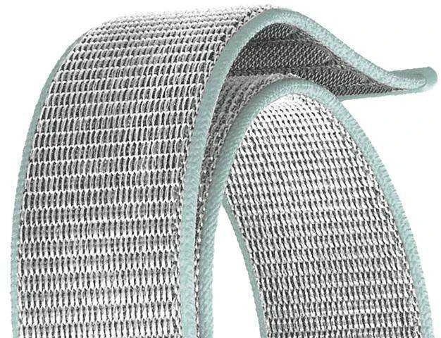 Crong Nylon – Sport apyrankė skirta Apple Watch 38/40/41/42 mm Pastel Pilkas