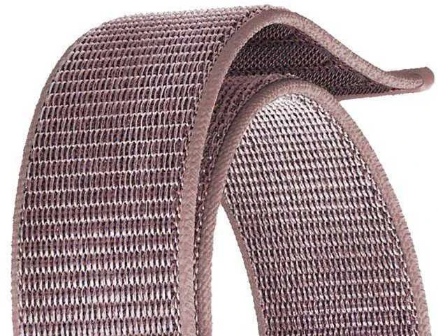 „Crong Nylon“ – sportinis dirželis „Apple Watch 38/40/41/42 mm“ (šviesiai raudonas)