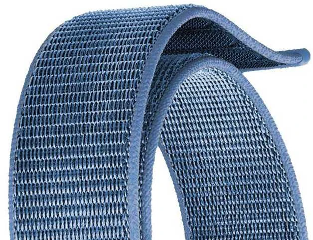 „Crong Nylon“ – sportinis dirželis „Apple Watch 38/40/41/42 mm“ (ocean Mėlyna)