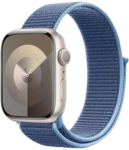 „Crong Nylon“ – sportinis dirželis „Apple Watch 38/40/41/42 mm“ (ocean Mėlyna)