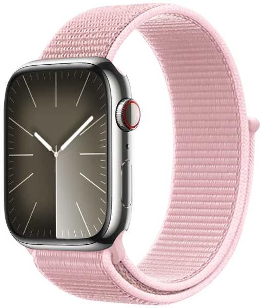 „Crong Nylon“ – sportinis dirželis „Apple Watch 38/40/41/42 mm“ (pudrinė)