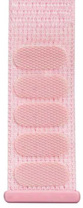„Crong Nylon“ – sportinis dirželis „Apple Watch 38/40/41/42 mm“ (pudrinė)