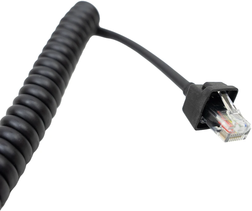 CRT mikrofonas su RJ45 jungtimi, skirtas CRT radijo stotelei MICRON UV