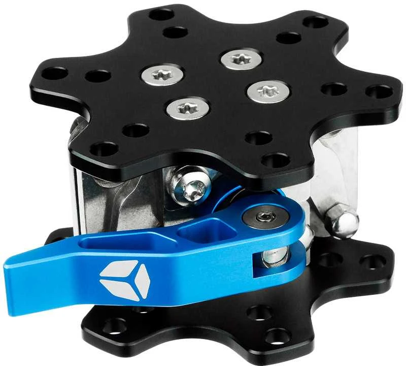 „Cube Controls“ universalus greito atleidimo komplektas - mėlynos spalvos
