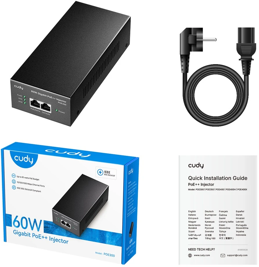 PoE adapteris Cudy POE300