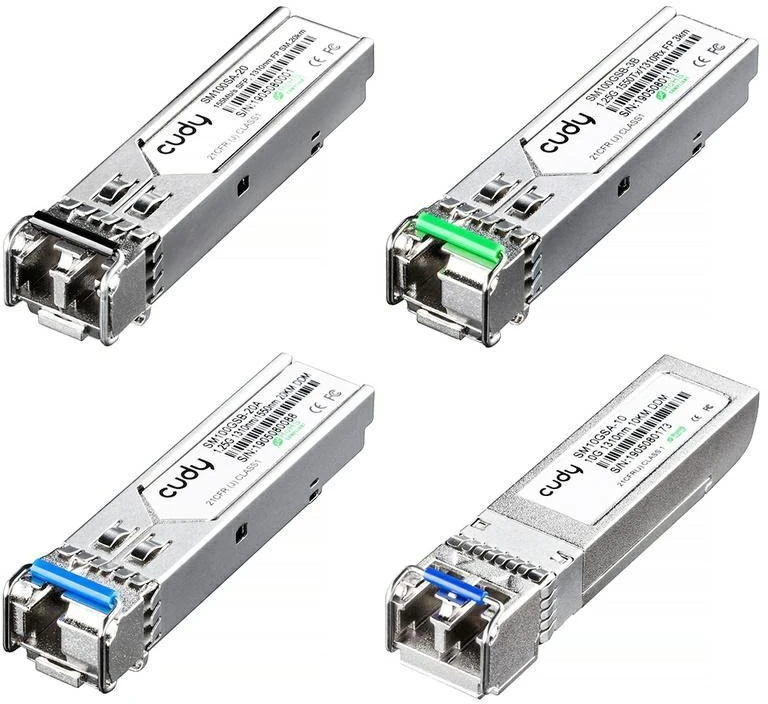 Šakotuvas CUDY SM10G įdėklas/modulis SFP