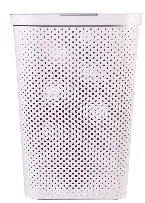 Curver DĖŽĖ SKALBINIŲ INFINITY 59L 231007 BALTA