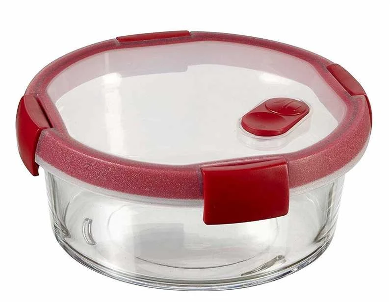 Keter CURVER INDAS COOK APVALUS 1,2L /SKAIDRUS/ RAUDONAS