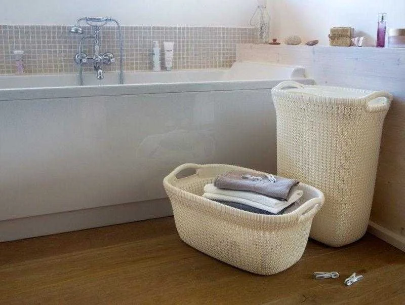 Curver SKALBINIŲ DĖŽĖ „KNIT“ (57 l; 228391; BALTA)