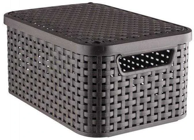 Daiktadėžė CURVER, 6 l, ruda, 29,1×19,8×14,2 cm
