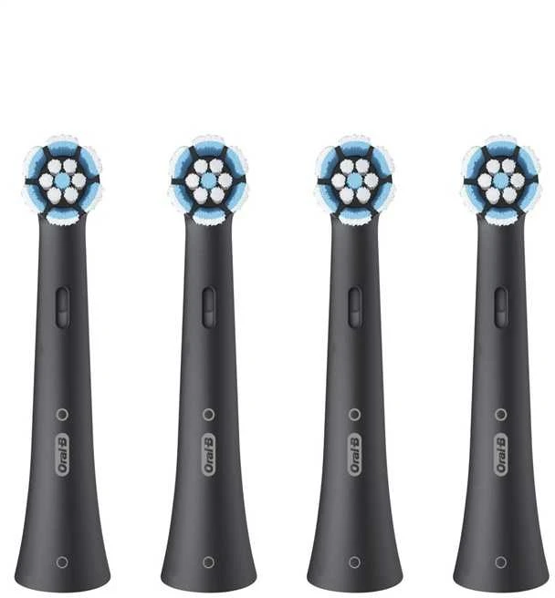 Dantų šepetėlis Braun SB-4 Oral-B iO Gentle Care Juodas keičiamos dantų šepetėlio galvutės 4 vnt.