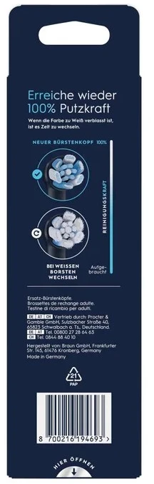 Oral-B iO Ultimative Reinigung 6 vnt Juoda