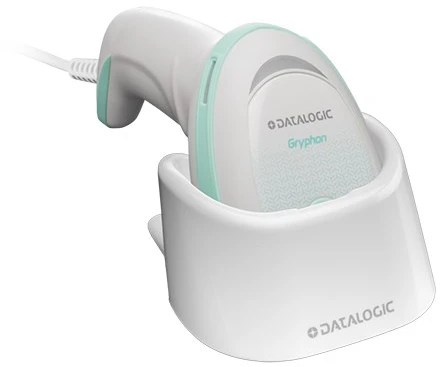 DAO Datalogic Gryphon I GD4520 Rankinis brūkšninių kodų skaitytuvas 1D/2D Balta