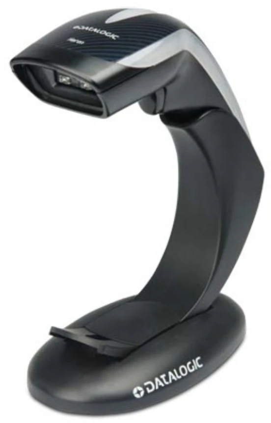Datalogic brūkšninio kodo skaitytuvas Heron HD3430 rinkinys 2D USB RS-232 Kabelis Juodas