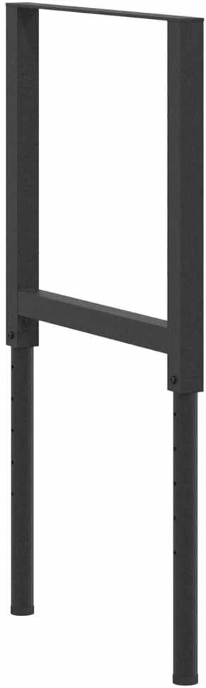 Darbastalio rėmai, 2vnt., juodi, 55x(69-95,5)cm, metalas