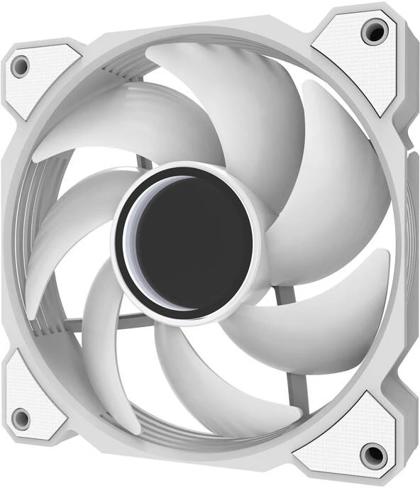 Darkflash DR08 trys viename aušinimo ventiliatorius (baltas)