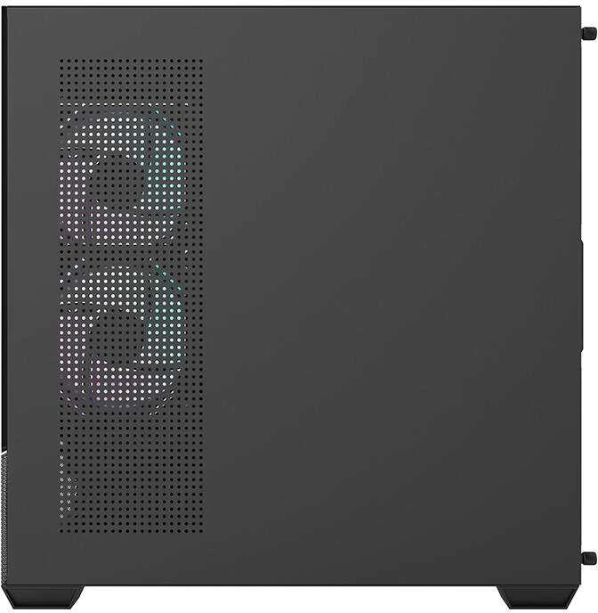 Darkflash DS900 AIR kompiuterio dėklas (juodas) + 7 ARGB ventiliatoriai