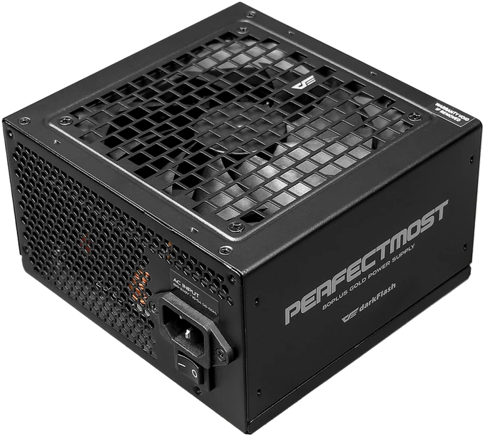 „DarkFlash PMT1050“ kompiuterio maitinimo šaltinis (juodas)