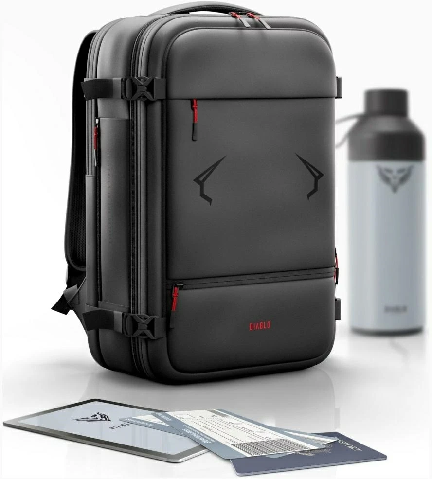 Daugiafunkcinė vakuuminė kuprinė Diablo Chairs Backpack Air juodos spalvos