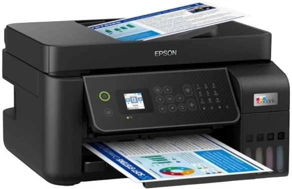 Spausdintuvas Epson | Daugiafunkcinis printers | EcoTank L5310 | Inkjet | Spalvotas | A4 | Wi-Fi | Juodas