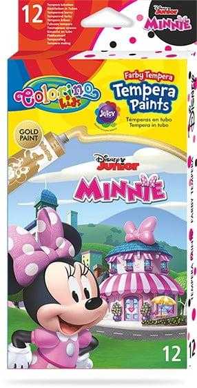 Dažai guašas Colorino Minnie, 12 vnt. 90676PTR