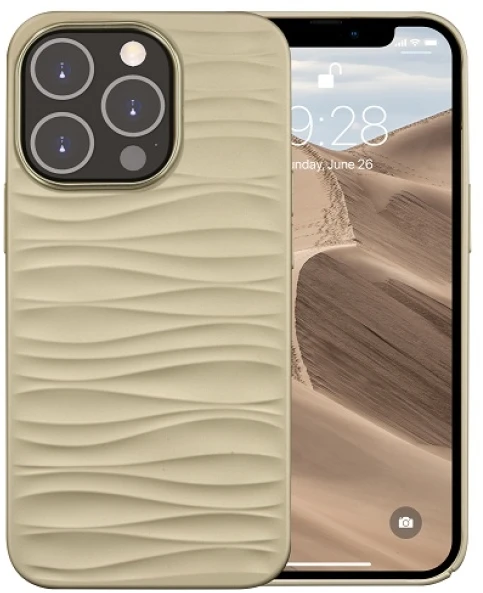 Dbramante1928 Dėklas dbramante 1928 Dune skirtas Apple iPhone 14 Pro sand