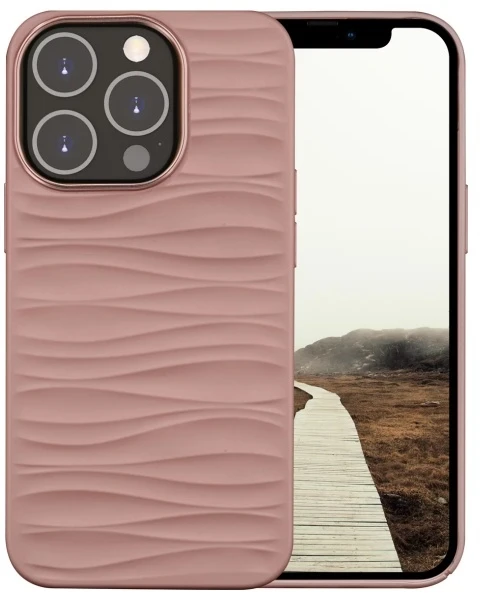 Dbramante1928 Dėklas dbramante 1928 Dune skirtas Apple iPhone 14 Pro rožinės spalvos
