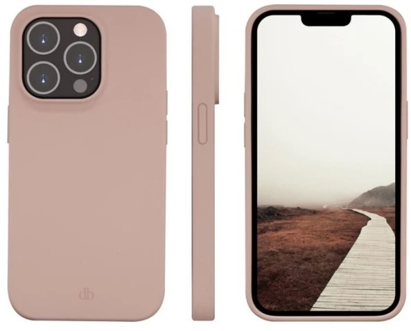 Dbramante1928 Dėklas dbramante 1928 Greenland skirtas Apple iPhone 14 Pro rožinės spalvos sand
