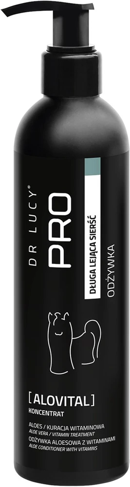 Dr. Lucy Pro AloVital kondicionierius – Stiprinamoji ir regeneruojanti formulė su alaviju ir vitaminais, 250ml