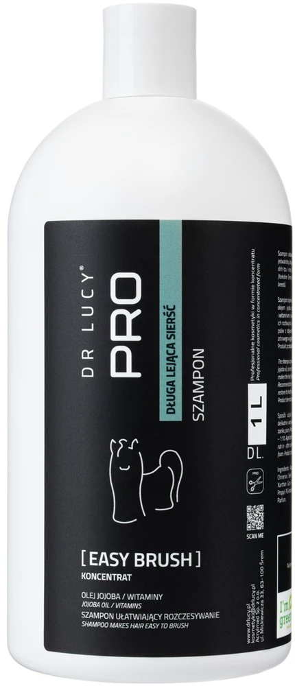 DR LUCY Pro Easy Long Coat – dog Šampūnas – 1l
