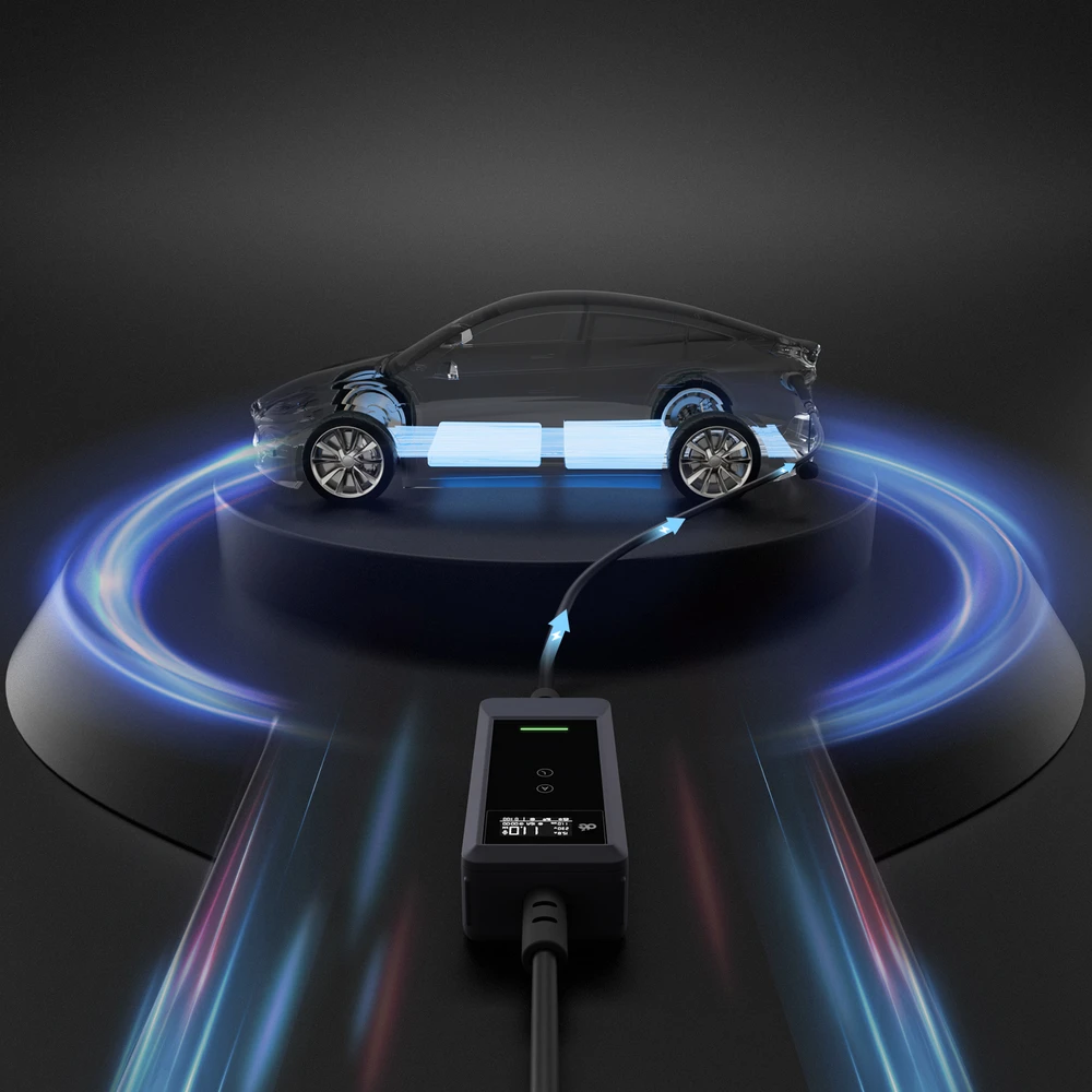 dé 11kW Portable Charger with 10m Cable (APP VERSION)