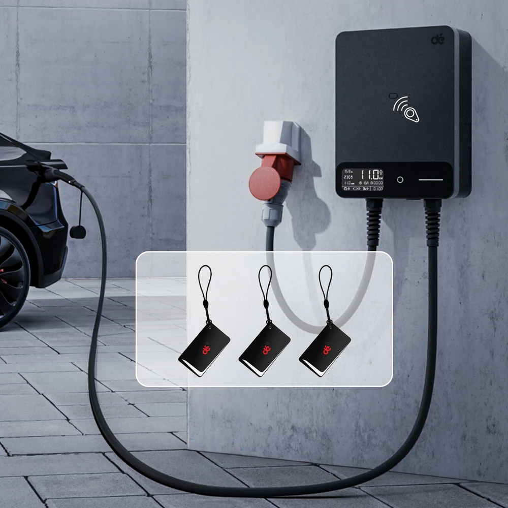 dé 11kW Wallbox with 10m Cable (APP VERSION)