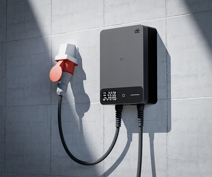 dé 22kW Wallbox with 10m Cable (APP VERSION)