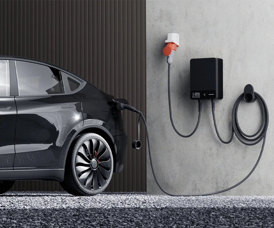 dé 22kW Wallbox with 7.5m Cable (APP VERSION)