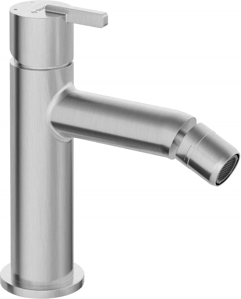 Bidė maišytuvas Deante Silia BQS_F30M, Brushed steel
