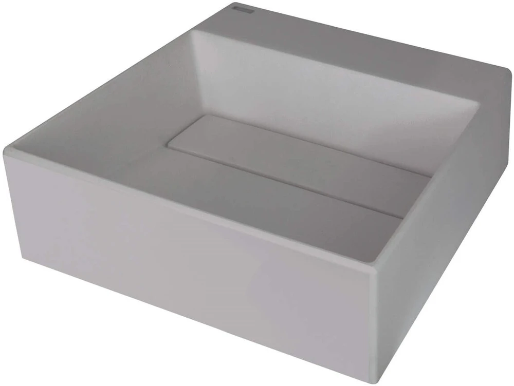Granitinis praustuvas Deante Correo, 40x40 cm, CQR_SU4M, Metallic pilkas