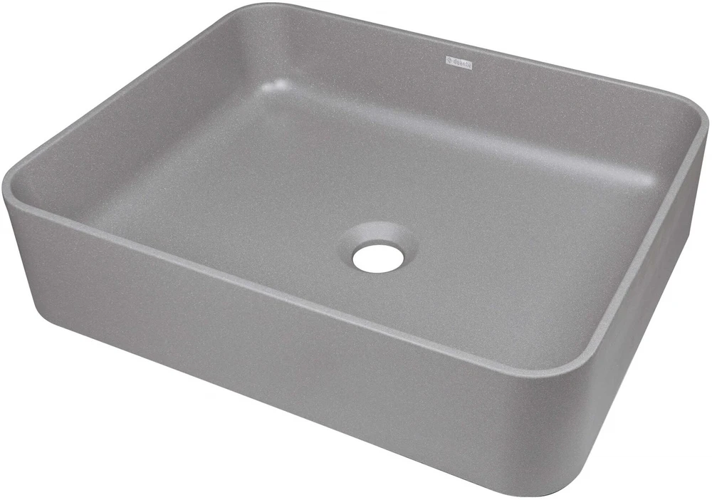 Granitinis praustuvas Deante Temisto CQT_SU5S, Metallic pilkas