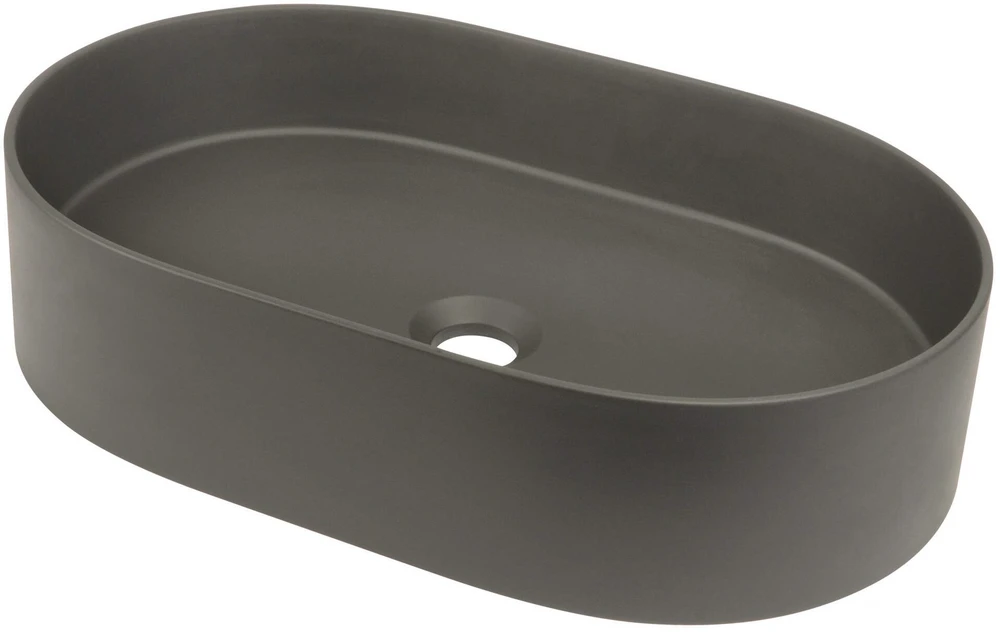 Granitinis praustuvas Deante Silia CQS_TU6S, Antracitas metalas