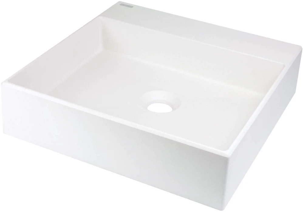 Graninis praustuvas Deante Correo 40x40 cm, CQR_AU4S, Alabaster