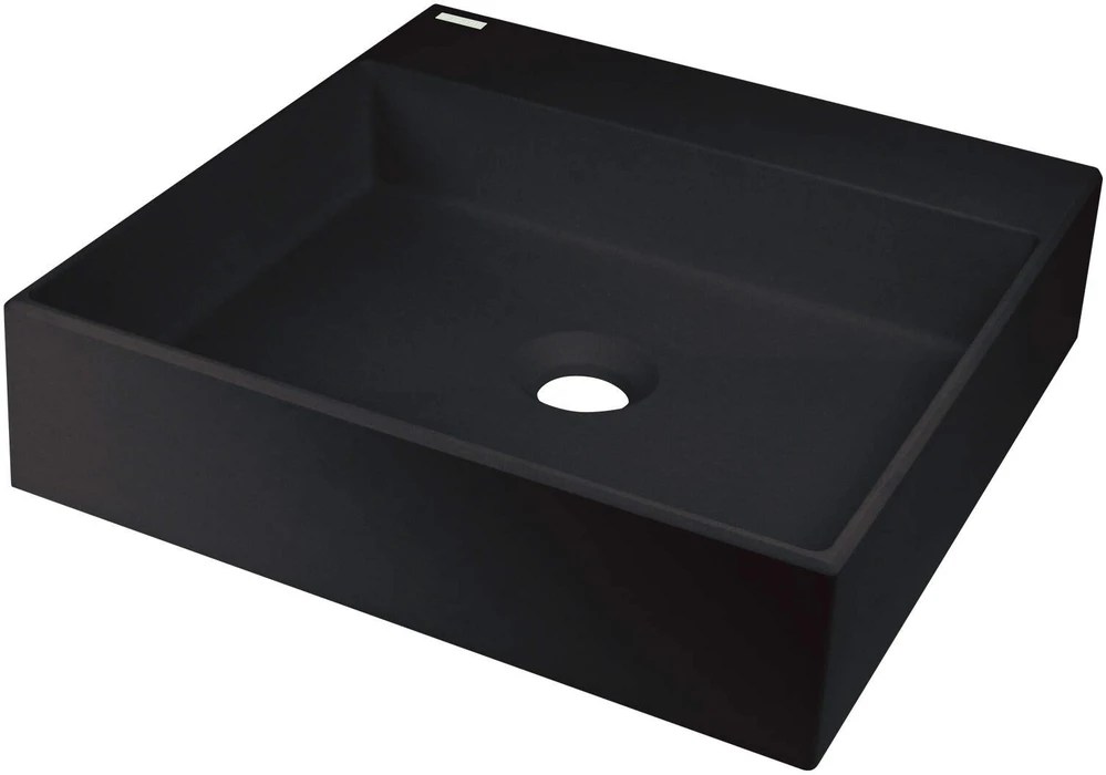 Graninis praustuvas Deante Correo 40x40 cm, CQR_NU4S, Nero