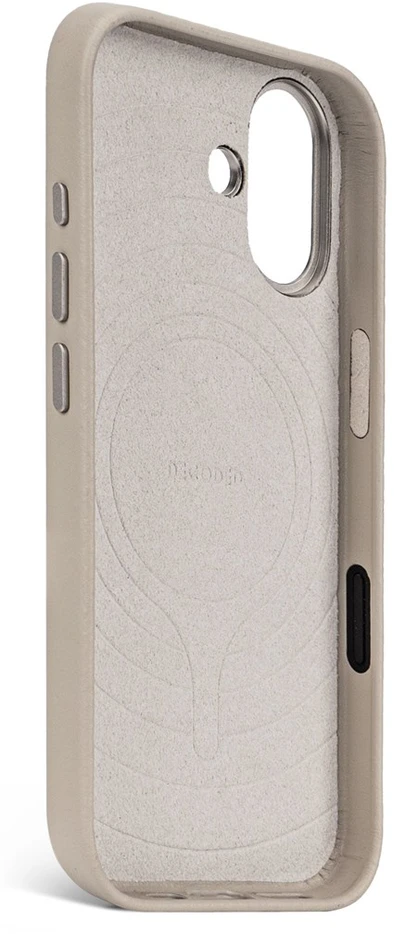 „Decoded“ odinis „MagSafe“ dėklas, skirtas „iPhone 17“ – smėlio spalvos