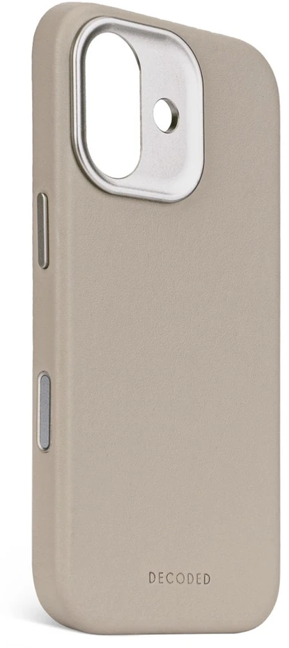 „Decoded“ odinis „MagSafe“ dėklas, skirtas „iPhone 17“ – smėlio spalvos
