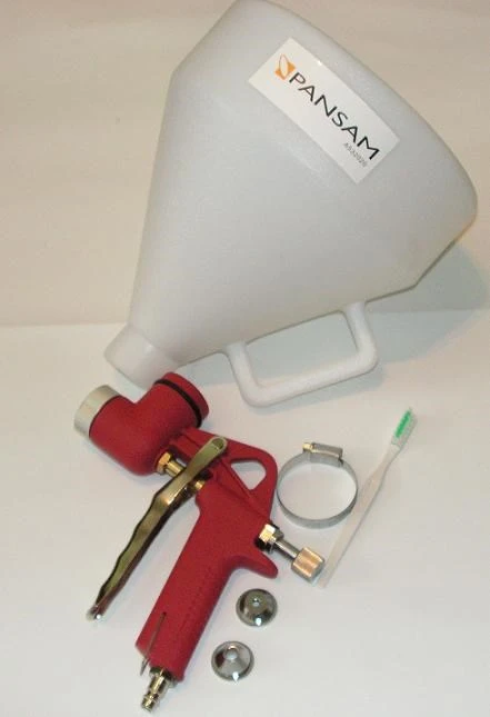 Dedra Gipso pistoletas pneumatinis 5L purktukai 40 60 80mm