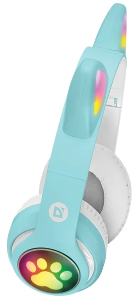 Defender ausinės Bluetooth Freemotion B585 Led celadon (63588)