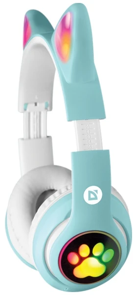 Defender ausinės Bluetooth Freemotion B585 Led celadon (63588)